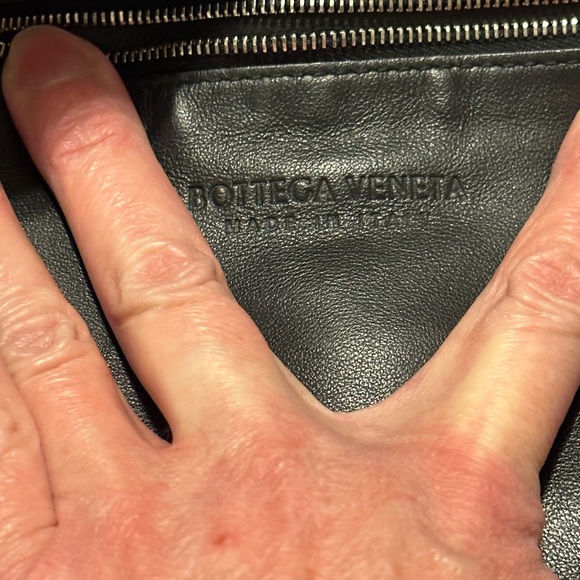 Authentic Bottega, Venetta, black, lambskin, leather Maxi Jodi intrecciato - Picture 8 of 14